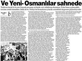 Yeni Osmanlılar Ortadoğu'da