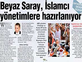 Beyaz Saray Ortadoğu’da İslami yönetimler için hazırlık yapıyor