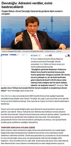 Sayın Davutoğlu: Bir Basın Etiği Var, İnternet Etiği de Oluşmalı