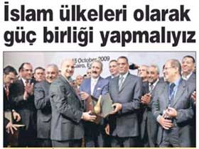 İslam ülkeleri güç birliği yapmalı