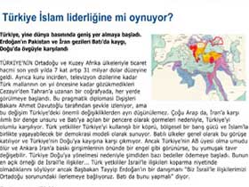 Turkey will be the leader of the Islamic world