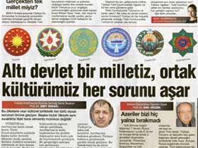 Altı devlet bir milletiz