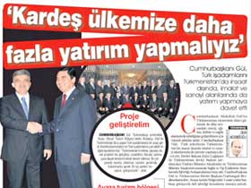 Abdullah Gül, Türkmenistan'ın en büyük ortağıyız