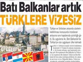 Batı Balkanlarda Türklere vize vermeyen ülke kalmadı