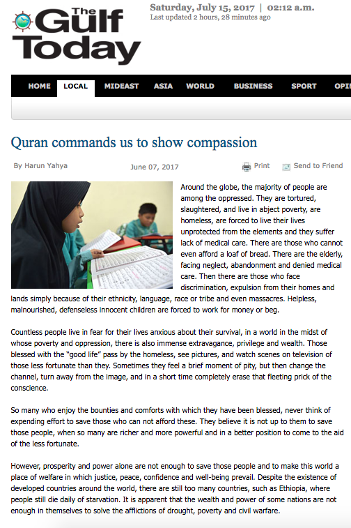 Quran commands us to show compassion