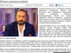 Dünya Fakirlik Lobisi