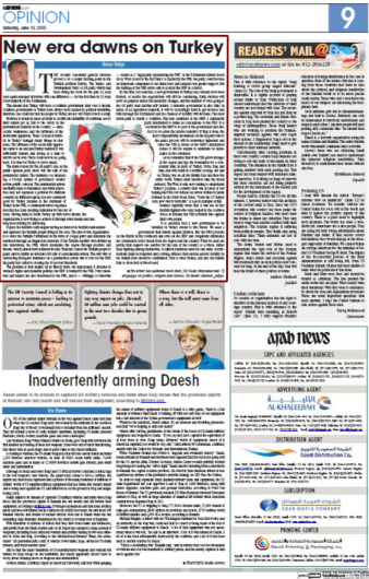 New era dawns on Turkey