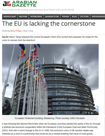 The EU is lacking the cornerstone