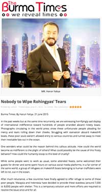 Nobody to Wipe Rohingyas’ Tears