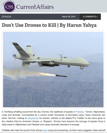 Immorality of drone warfare