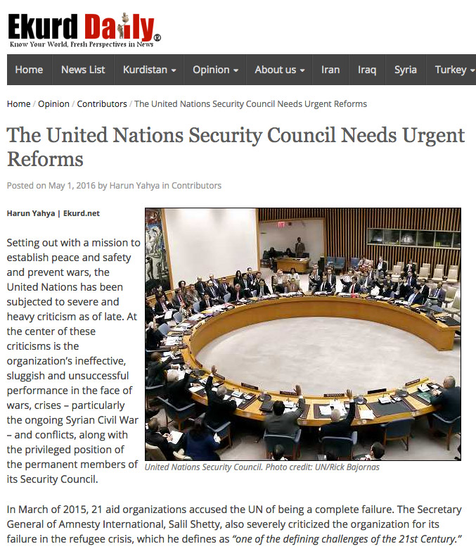 Security Council Needs Reforms