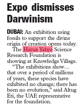 Une Expo Rejette Le Darwinisme