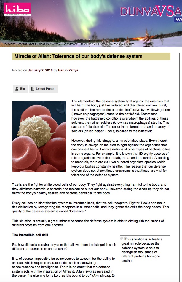 Allah'ın mucizesi: Vücudumuzun savunma sisteminin dayanıklılığı