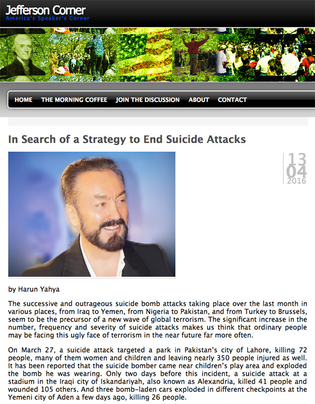 In search of a strategy to end suicide attacks 