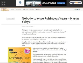 Nobody to wipe Rohingyas’ tears