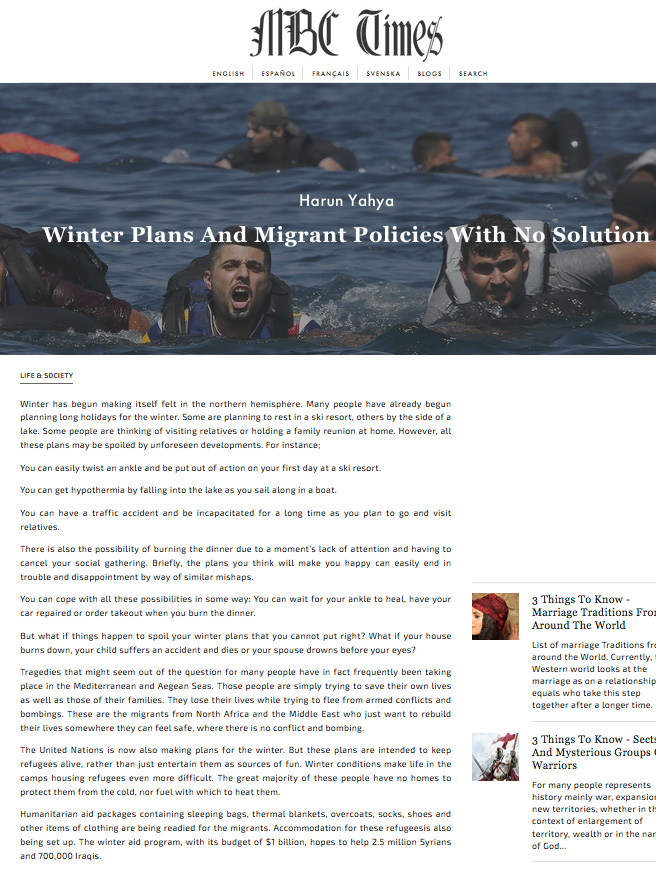 Winter Plans and Migrant Policies with No Solution