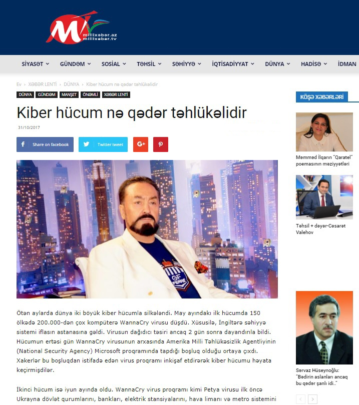 Siber Saldırı Ne Kadar Büyük Bir Tehdit?