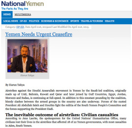 Yemen Needs Urgent Ceasefire