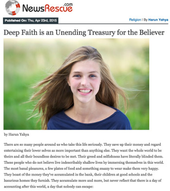 Deep Faith is an Unending Treasury for the Believer