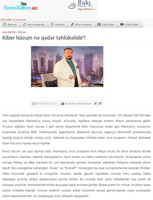 Siber Saldırı Ne Kadar Büyük Bir Tehdit?