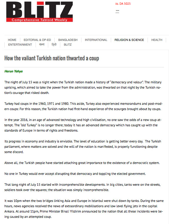 How the valiant Turkish nation thwarted a coup 