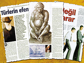 Aktüel Dergisinin Millennium Ekindeki Yanılgılar: Charles Darwin: Evrimcilerin Çağdışı ""Efendisi""