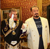 - Mr. Adnan Oktar  - Mr. Gian Franco Pilloni, Grand Master of the Grand Lodge of Italy u.m.s.o.i.