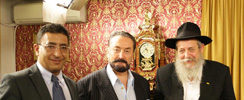 Sayın Adnan Oktar ve Likud partisinden Mendi Safadi & Chabad (Habad) hareketi hahamlarından Haham Boaz Kali 