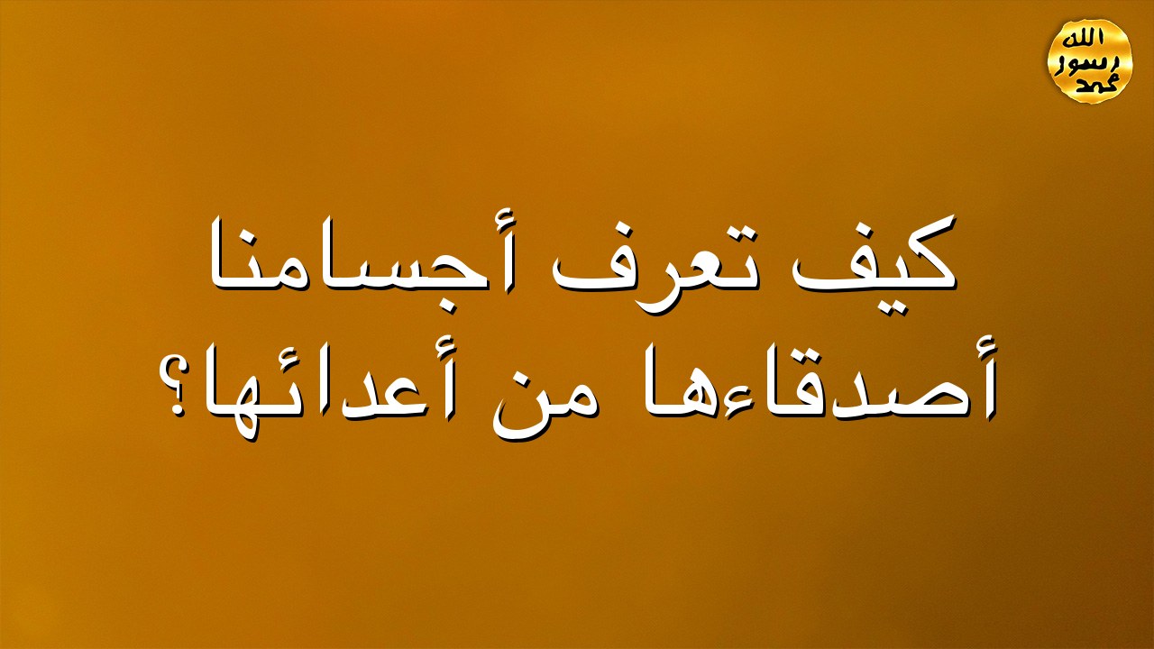 كيف تعرف أجسامنا أصدقاءها من أعدائها؟