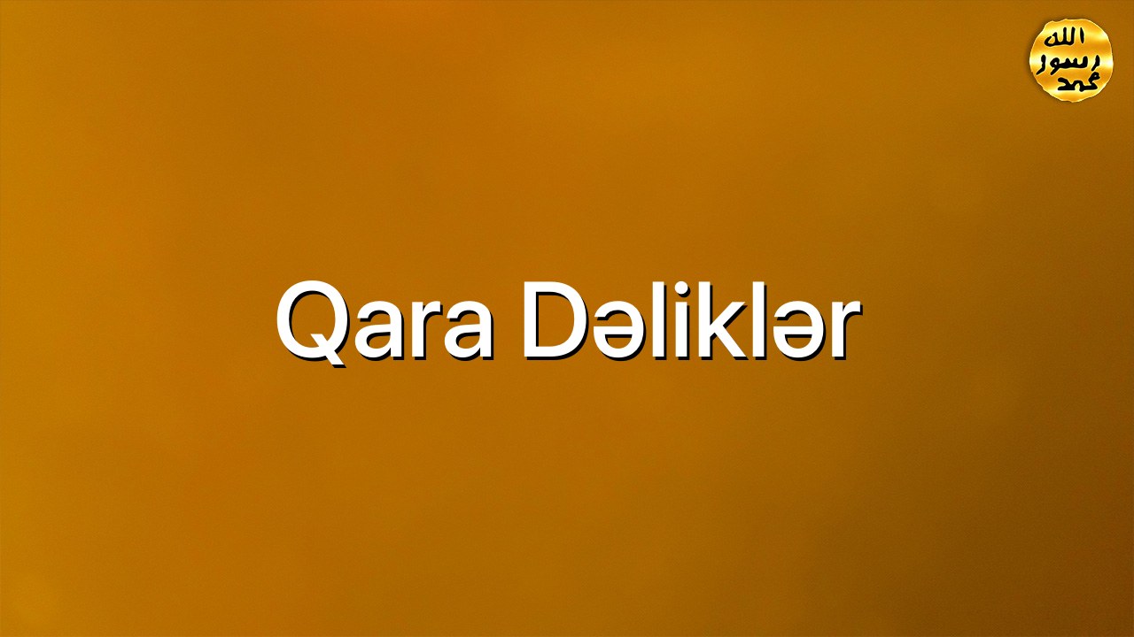 Qara dəliklər