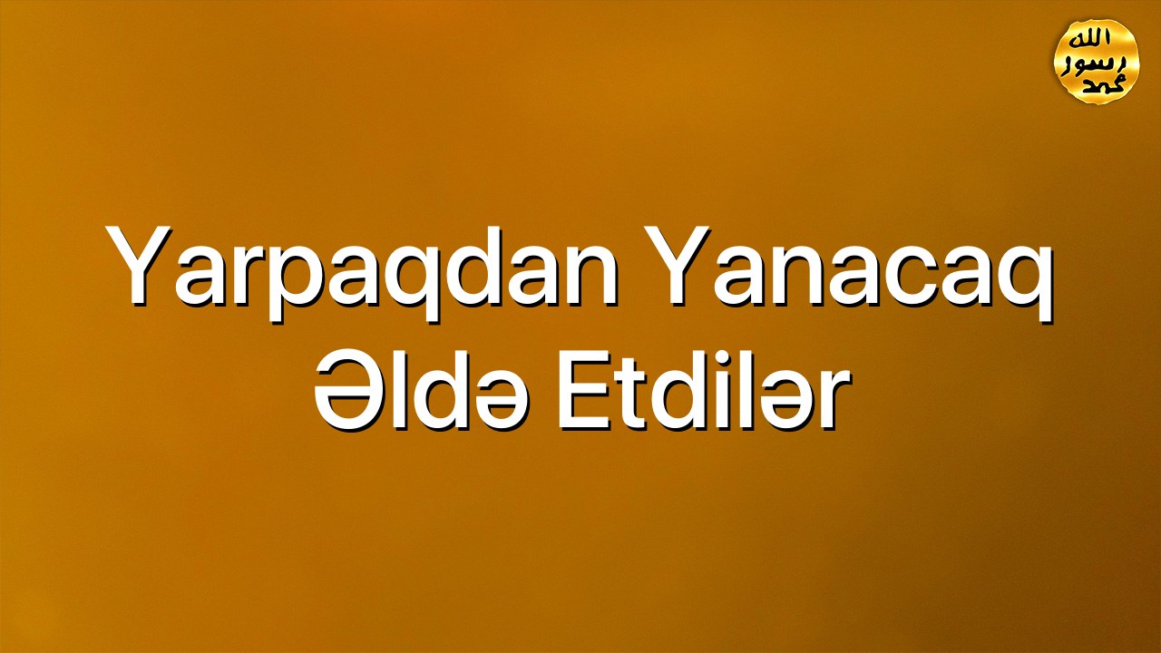 Yarpaqdan yanacaq əldə etdilər