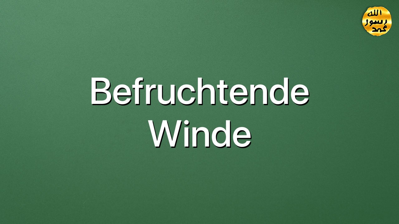 Befruchtende winde