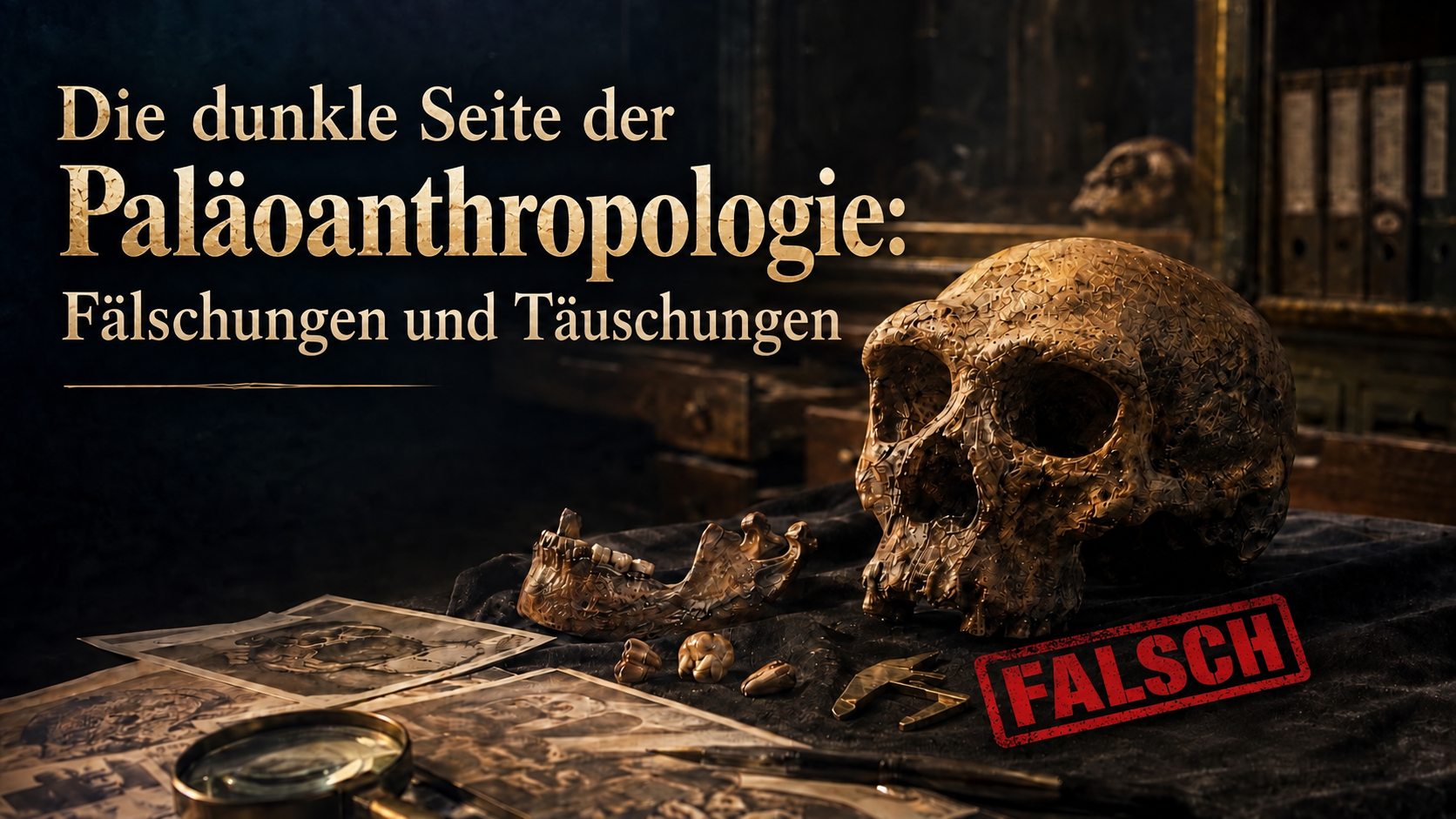 Die dunkle Seite der Paläoanthropologie: Fälschungen und Täuschungen