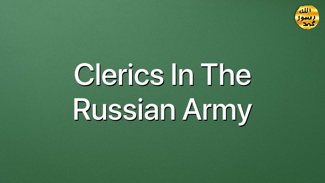 Clerics in the Russian Army