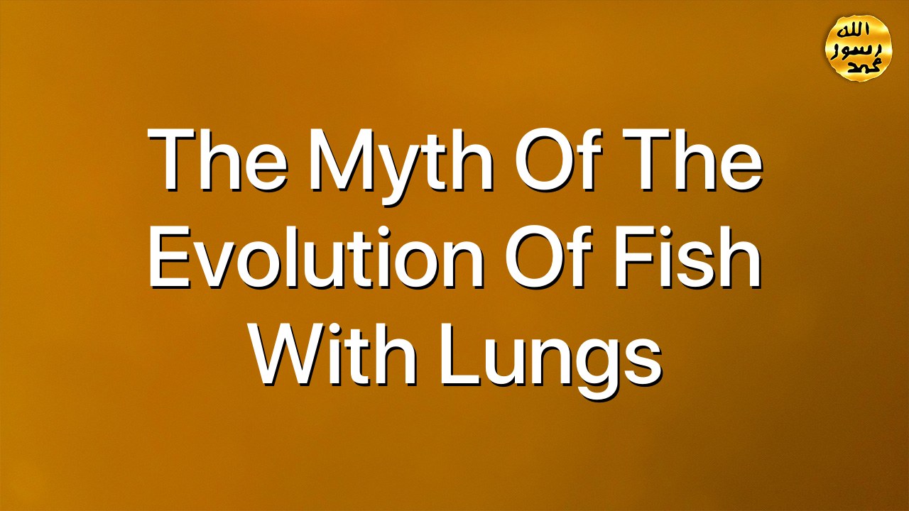 The Myth of the Evolution of Fish with Lungs