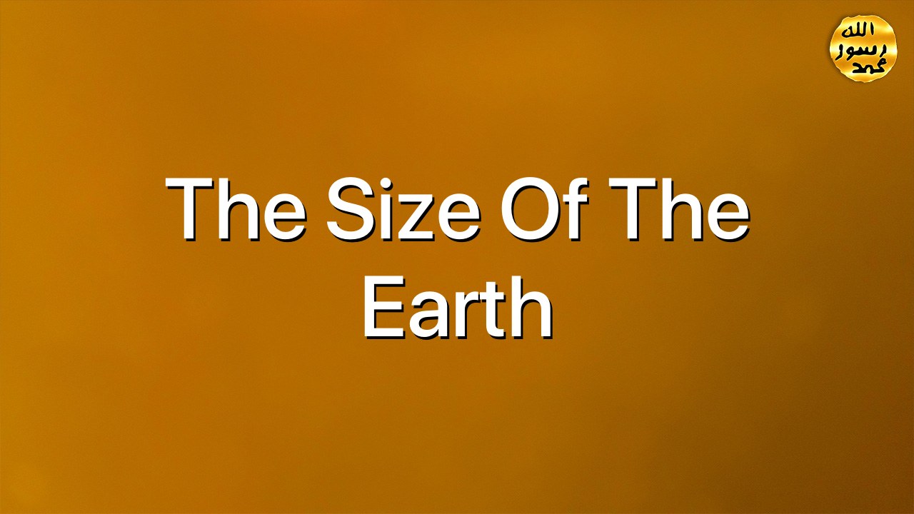 The Size of the Earth