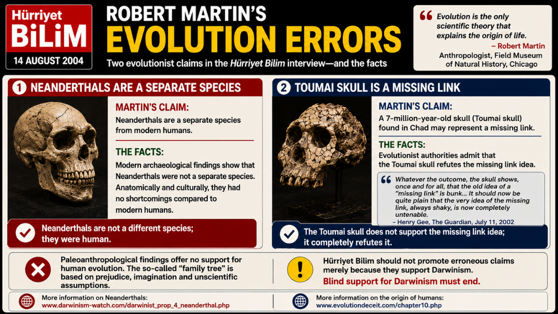 Robert Martin's Evolution Errors