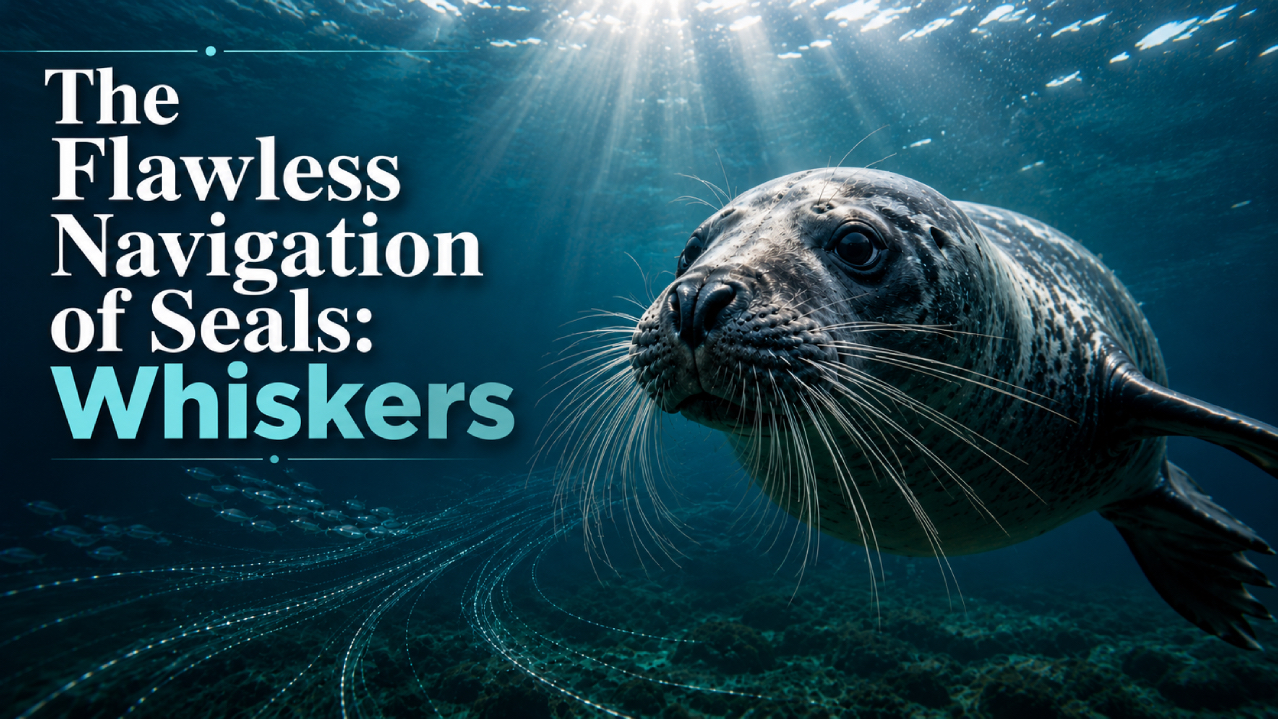 The Flawless Navigation of Seals: Whiskers