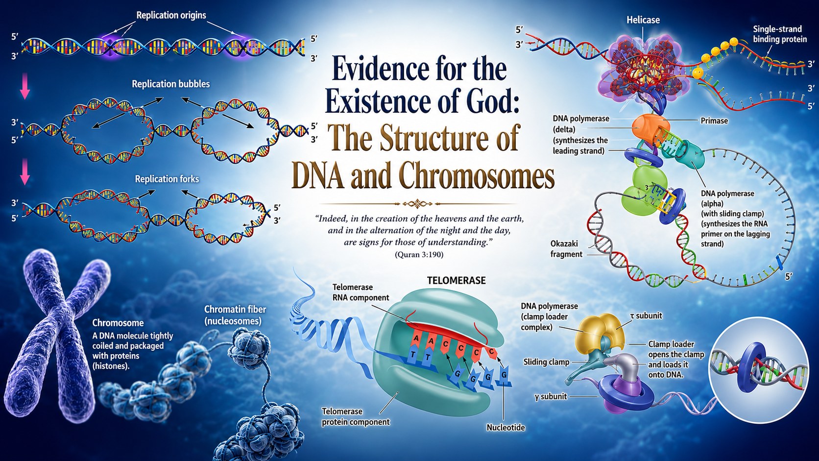 Evidence for the Existence of God: The Structure of DNA and Chromosomes