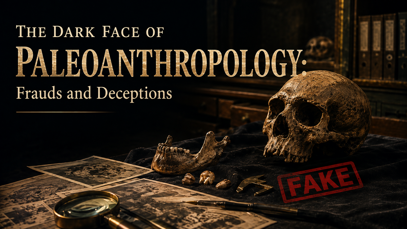 The Dark Face of Paleoanthropology: Frauds and Deceptions