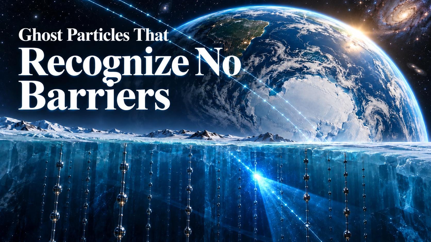 Ghost Particles That Recognize No Barriers