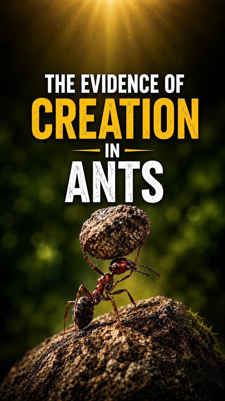 The Evidence Of Creation in Ants 