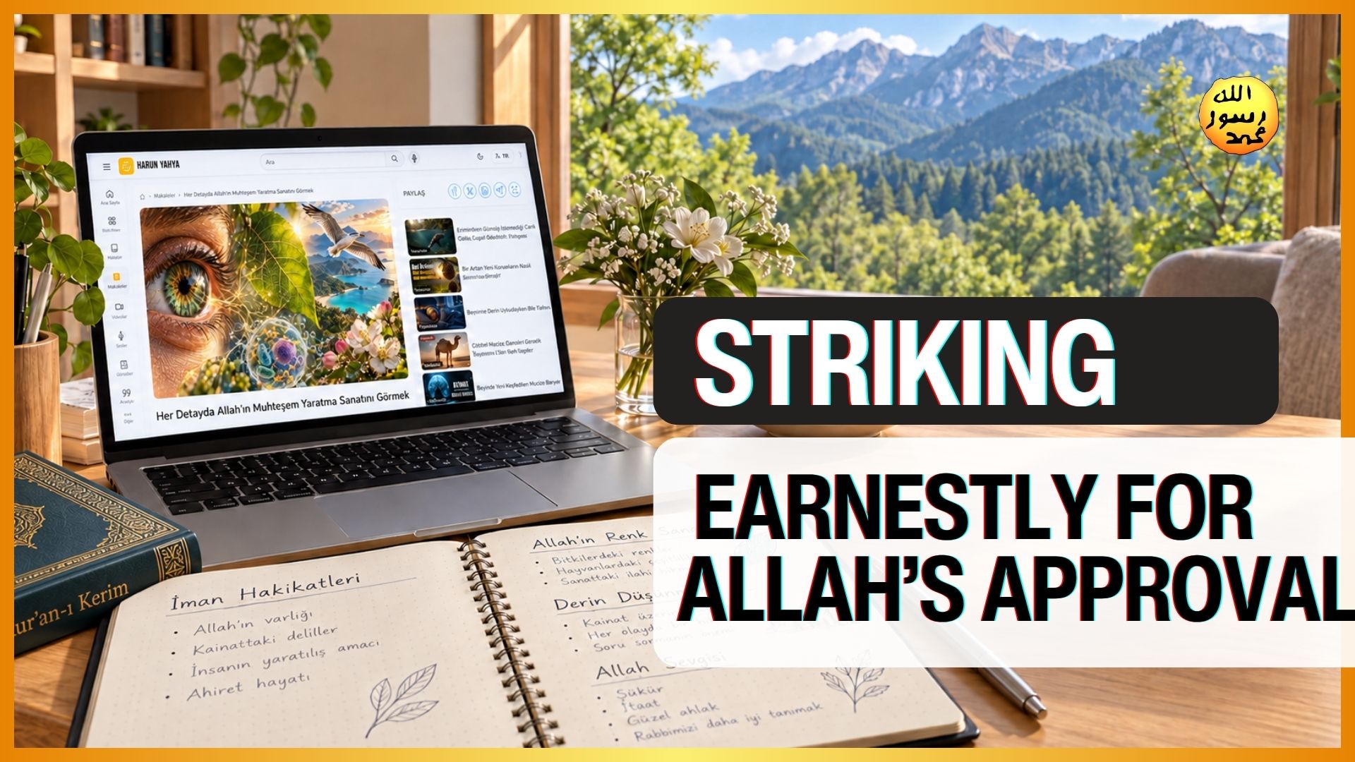 Striving Earnestly For Allah's Approval