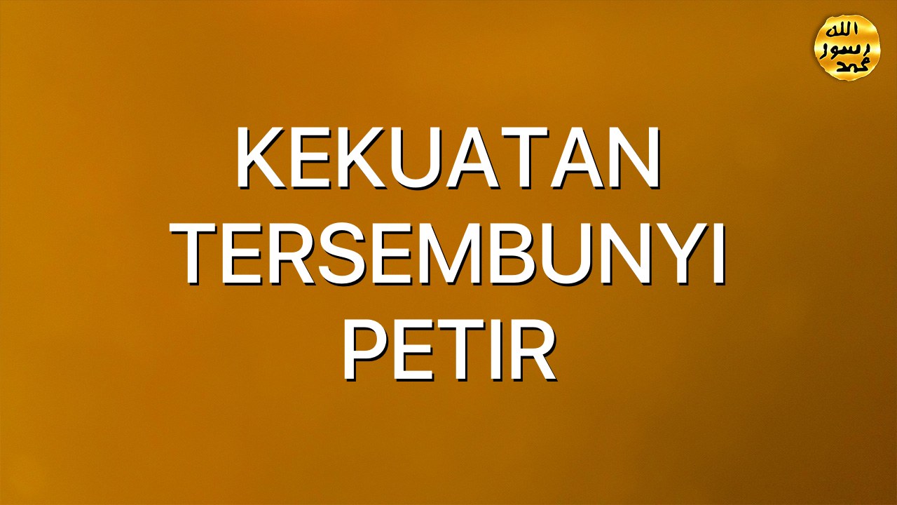KEKUATAN TERSEMBUNYI PETIR