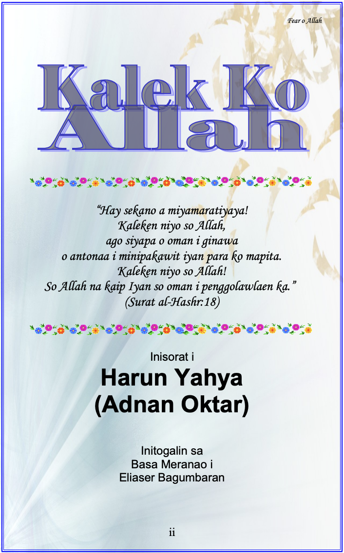 Kalek Ko Allah