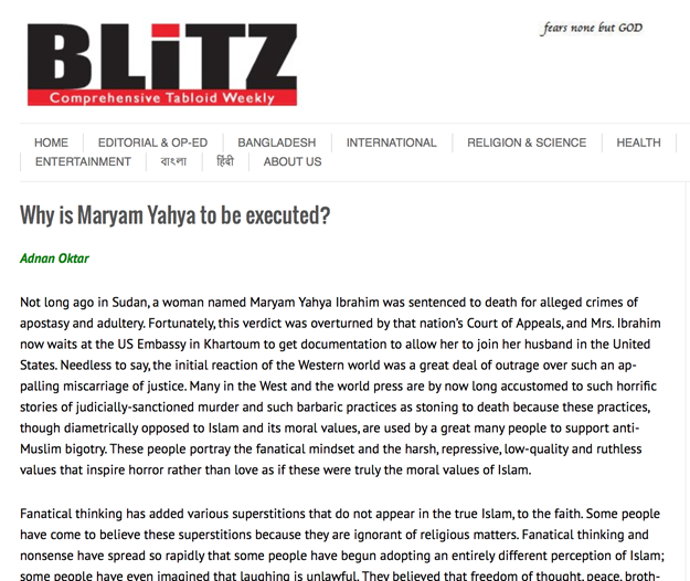 Meryem Yahya neden idam ediliyor?