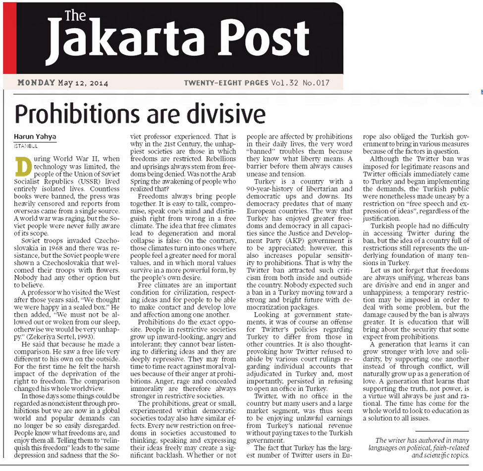 Prohibitions are divisive 