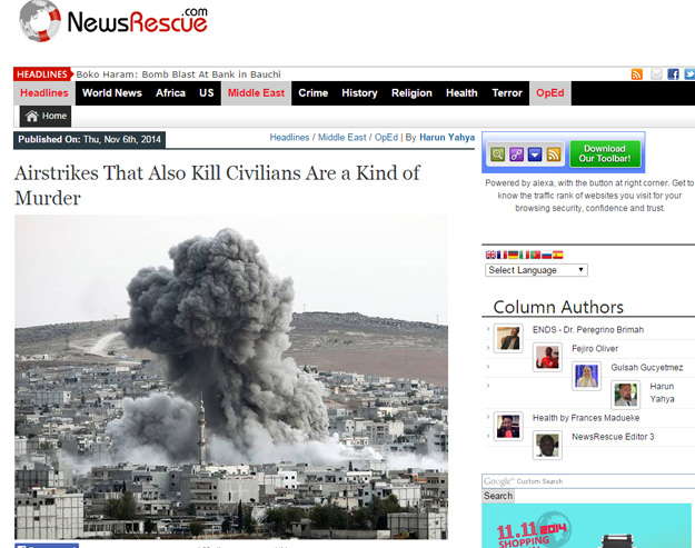Mülki şəxsləri də öldürən hava bombardmanı bir növ cinayətdir