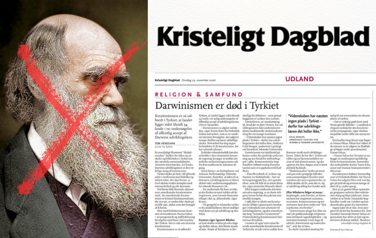 Darwinizm Türkiye'de Öldü
