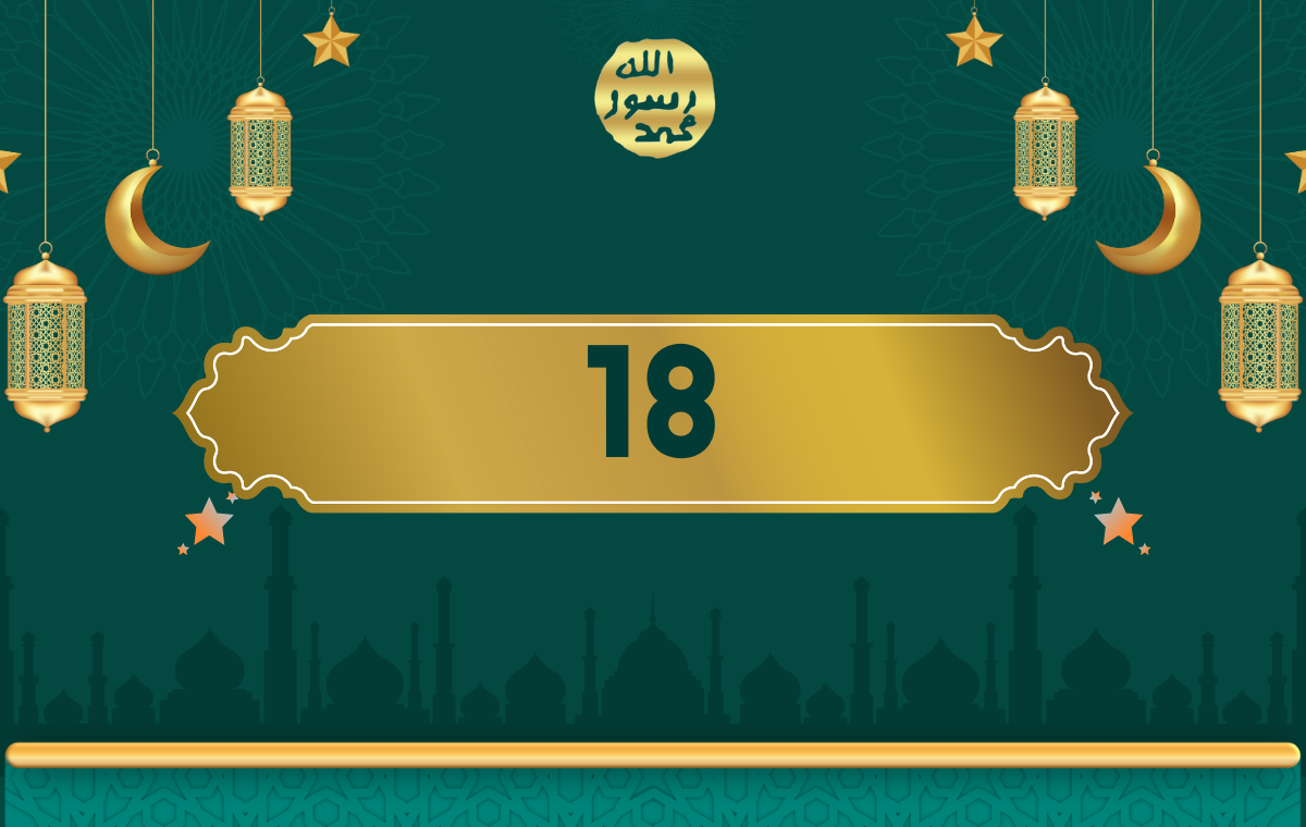 RAMAZAN 2004 - 18. Gün